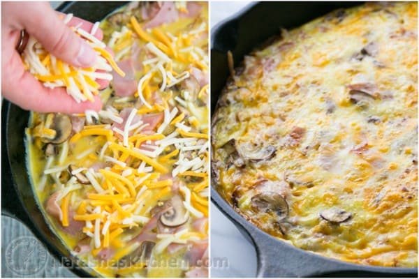 Cheesy Hash Brown Egg Casserole-6