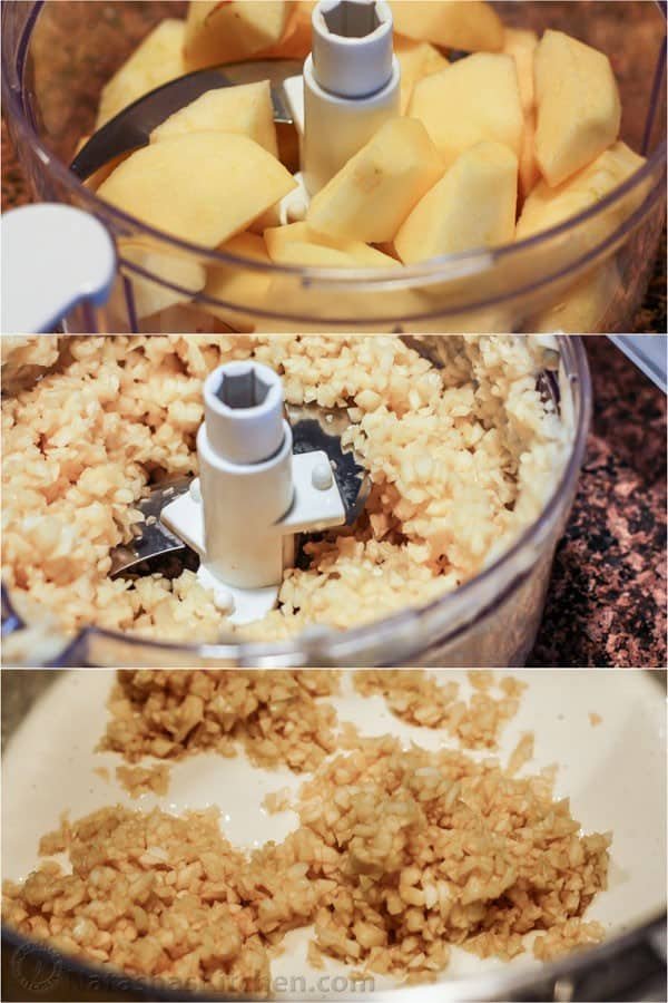 Oladi with Apples