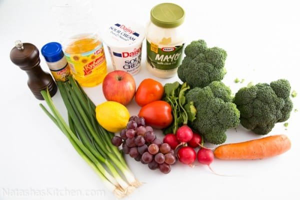 Fresh Broccoli Salad