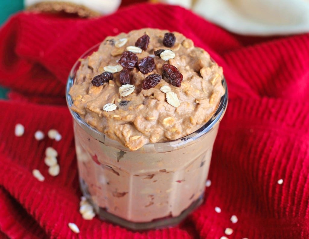 Healthy Oatmeal Raisin Cookie Dough
