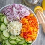 This Cucumber Salad is so easy & healthy. We couldn't stop eating it! @natashaskitchen