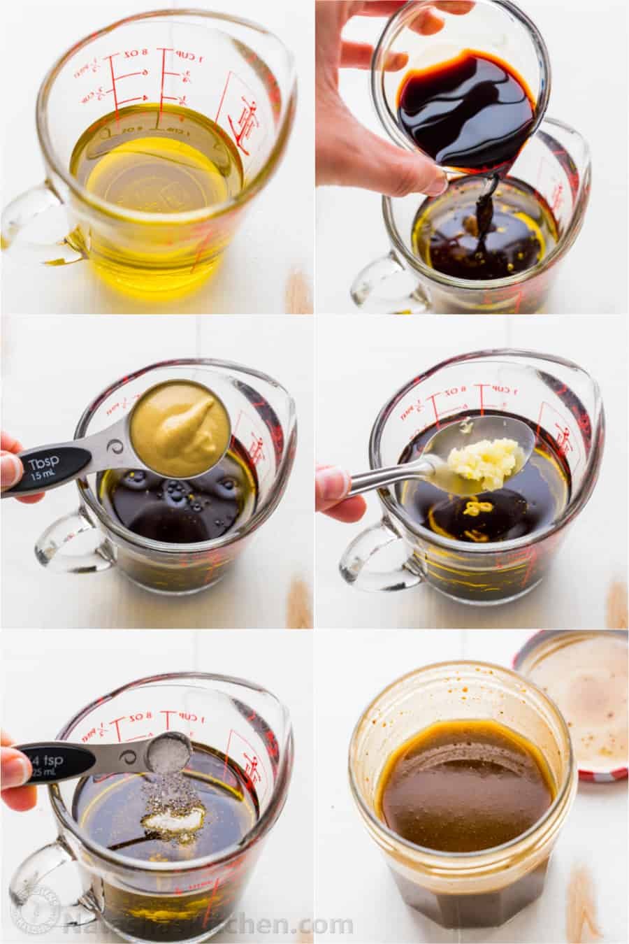 How to make balsamic vinaigrette How to make balsamic vinaigrette step by step
