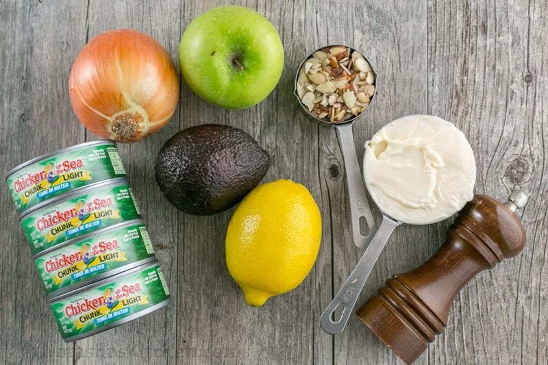 The best tuna salad loaded with flaky tuna, crisp apple, and avocado making it irresistibly creamy. This is our go-to canned tuna salad recipe. Tuna salad ingredients: remember the apples, almonds, and avocado