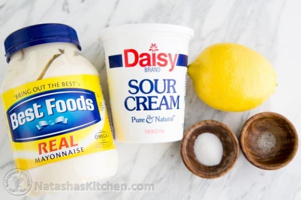 Creamy salad dressing ingredients