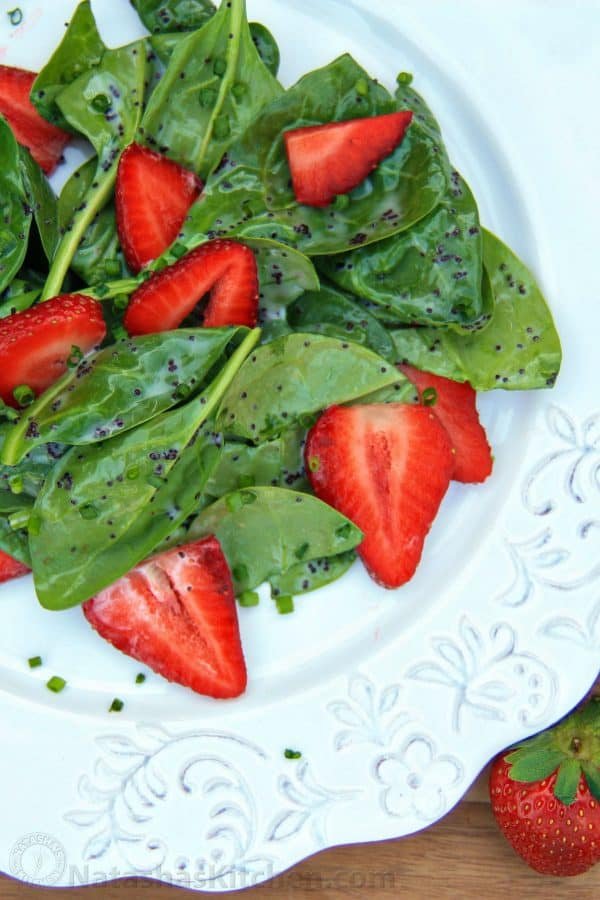 strawberry-spinach-salad