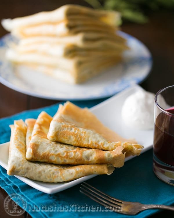 These turkey crepes (savory nalesniki) are delicious and yet another way to use up that leftover turkey. Yes!! This recipe turns out perfect every time.