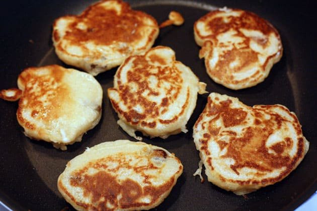 Mom made these buttermilk pancakes all the time when we were kids and she still makes them regularly. They are excellent with all kinds of toppings!
