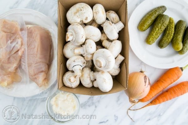 Chicken and Mushroom Wedding Salad-2