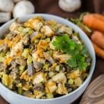 Chicken and Mushroom Wedding Salad - A unique and delicious salad! @natashaskitchen