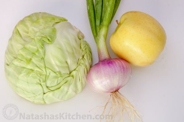 Creamy Apple Cole Slaw