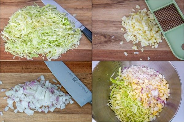 Creamy Apple Cole Slaw-3