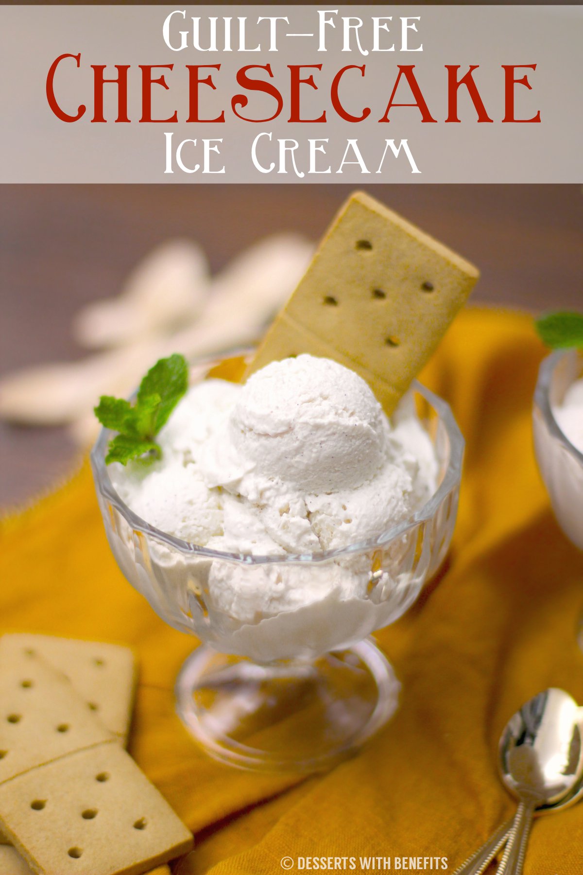 Healthy Cheesecake Ice Cream (sugar free, low carb, high protein) – Healthy Dessert Recipes at The Desserts With Benefits Blog
