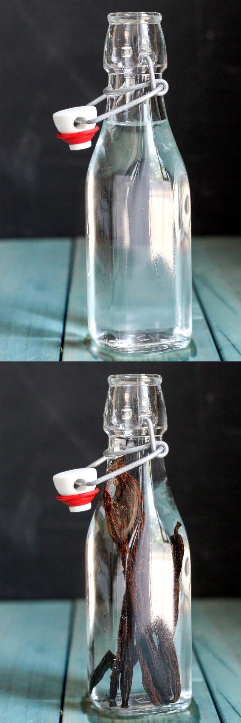 Homemade Vanilla Extract recipe -- How to Make Vanilla Extract at Home! DIY Vanilla Extract is the perfect project and gift for the baker in your life (all natural, sugar free, fat free, gluten free, vegan) - Healthy Dessert Recipes at Desserts with Benefits
