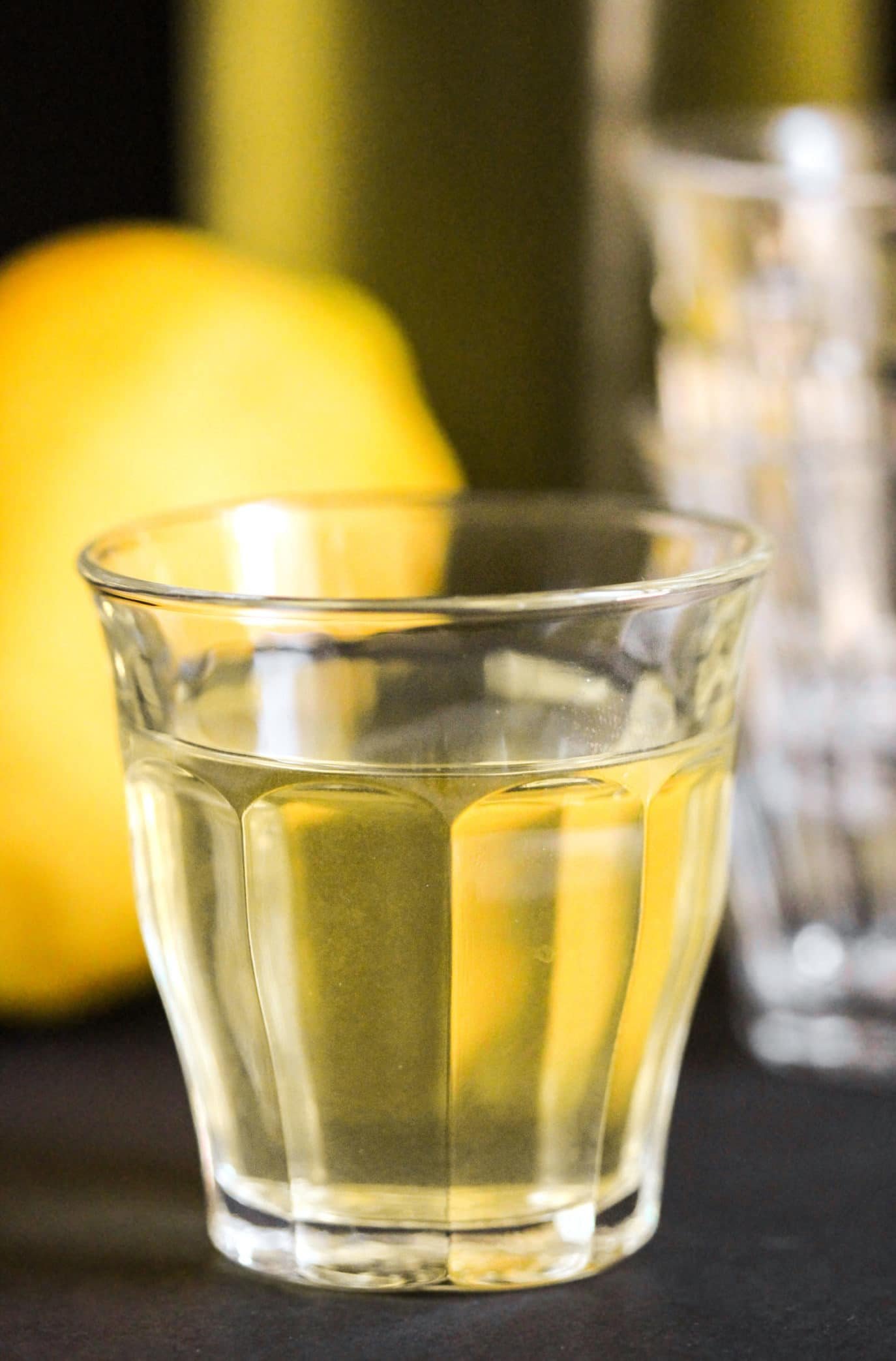 This Healthier Homemade Limoncello recipe is all natural (no artificial food coloring added), low calorie, refined sugar free, gluten free, and vegan, but you’d never know it! Healthy Dessert Recipes at Desserts with Benefits