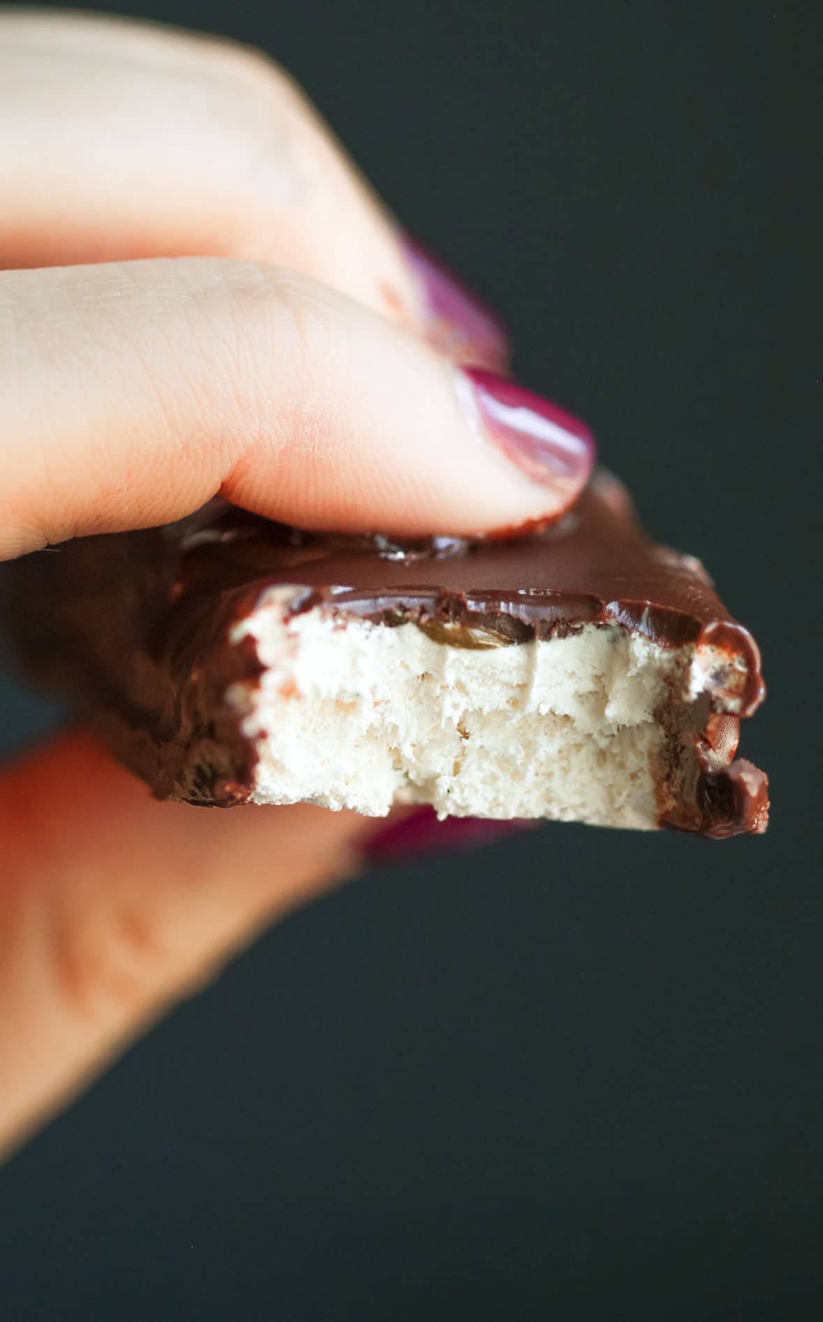 Homemade Milky Wayz! What's your vice? Snickers, Peanut Butter Cups, Peppermint Patties? We all know candy is bad for us (high-fructose corn syrup, trans fats, artificial ingredients), so I made these Healthy Homemade Milky Wayz Candy Bars! Made all natural, refined sugar free, and gluten free, you can indulge guilt-free! Healthy Dessert Recipes at the Desserts With Benefits Blog (www.DessertsWithBenefits.com)