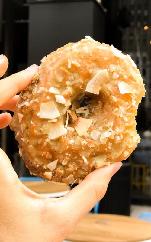 Whether you've visited the Big Apple or not, there is so much to do, see, and eat in New York City, where do even you start?? Here are some ideas on things to do in New York City for both a NYC native and NYC virgin! From the popular "must-sees" to the lesser known unique finds, and whether you're there solo or on a romantic getaway, there's something for you! Here is the Coconut Thai Basil Donut from The Cinnamon Snail Whether you've visited the Big Apple or not, there is so much to do, see, and eat in New York City, where do even you start?? Here are some ideas on things to do in New York City for both a NYC native and NYC virgin! From the popular "must-sees" to the lesser known unique finds, and whether you're there solo or on a romantic getaway, there's something for you! Here is the Coconut Thai Basil Donut from The Cinnamon Snail