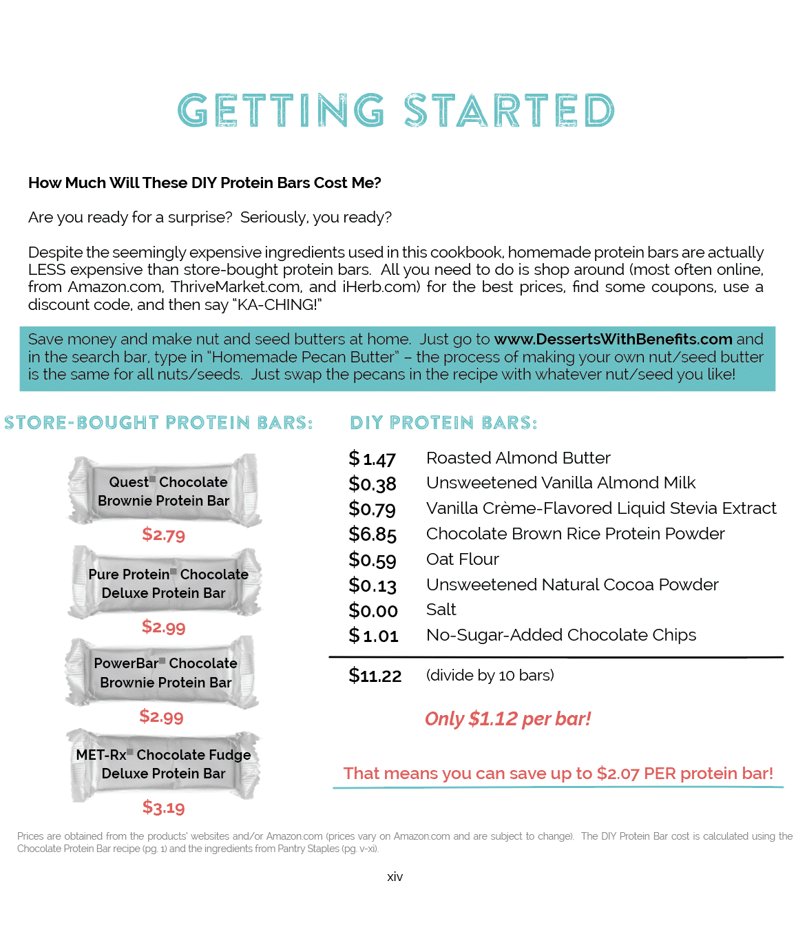Healthy Chocolate Fudge DIY Protein Bars Recipe from the DIY Protein Bars Cookbook!