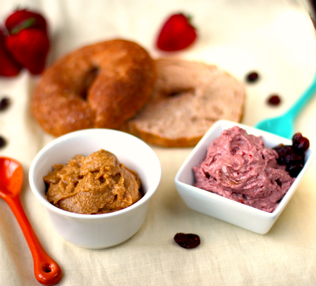These Healthy Bagel Spreads recipes are full of flavor and so much tastier than butter or cream cheese! They're easy to make and even easier to eat. These Healthy Bagel Spreads recipes are full of flavor and so much tastier than butter or cream cheese! They're easy to make and even easier to eat.