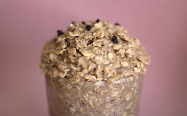 Healthy Toffee Oatmeal Blondie Batter - Desserts with Benefits