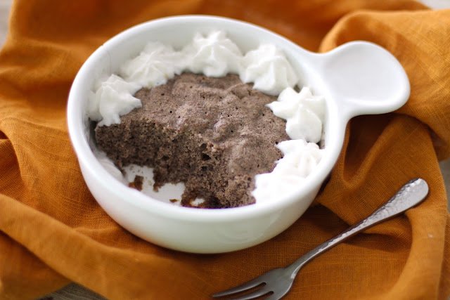 Single-Serving Butterscotch Buckwheat Microwave Muffin