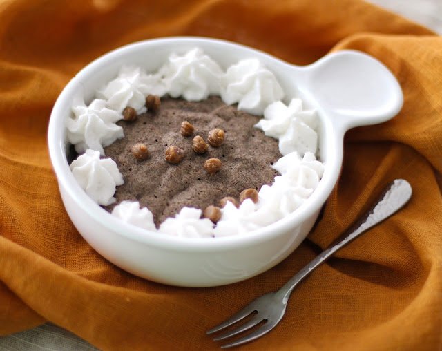 Single-Serving Butterscotch Buckwheat Microwave Muffin