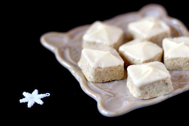 Healthy White Chocolate Coconut Petit Fours