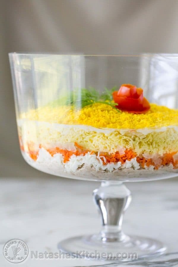 Momosa Salad Recipe ( A must-try Layered Tuna Salad) from @natashaskitchen
