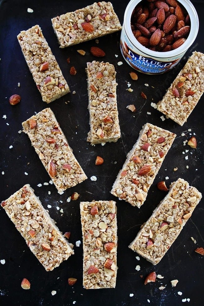 No-Bake-Almond-Butter-Granola-Bars-1