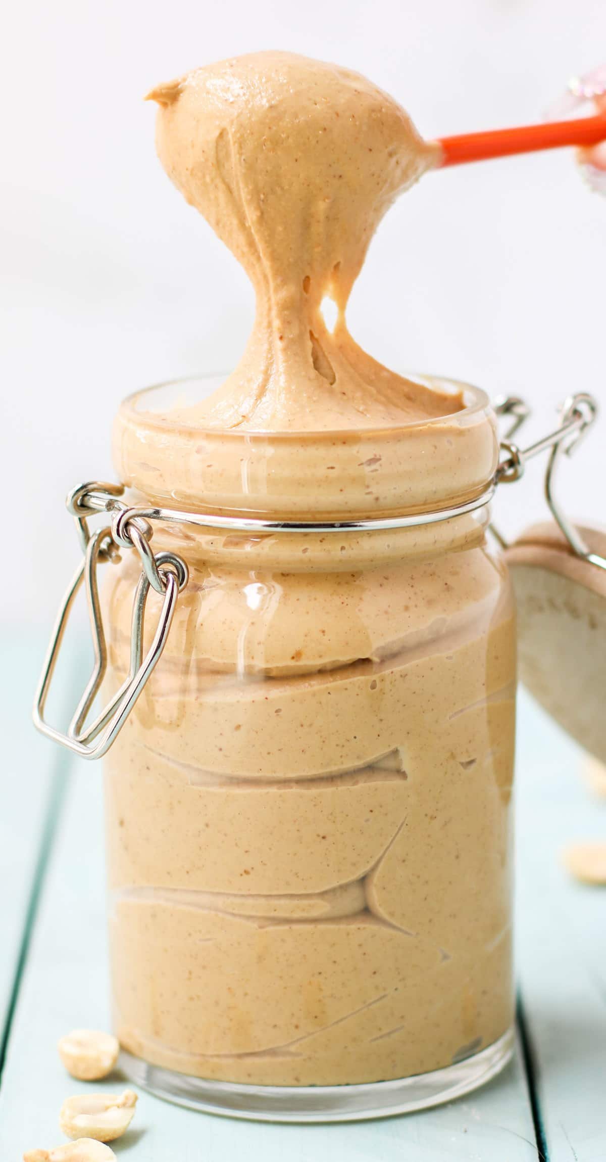 3 ingredient Low Calorie Peanut Butter
