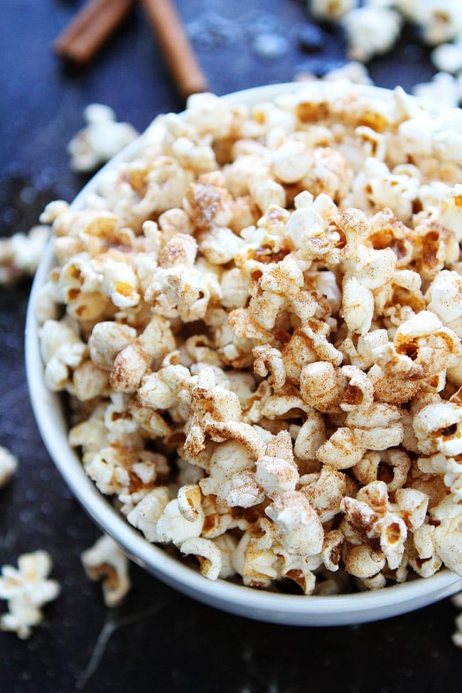 Brown Butter Cinnamon Sugar Popcorn Recipe 
