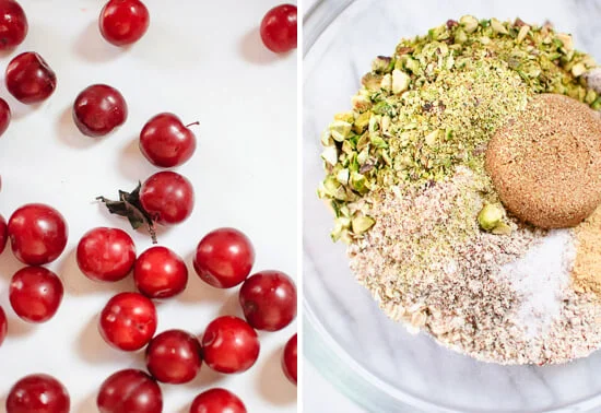 plum crisp ingredients