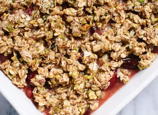 Gluten-free crisp topping - cookieandkate.com