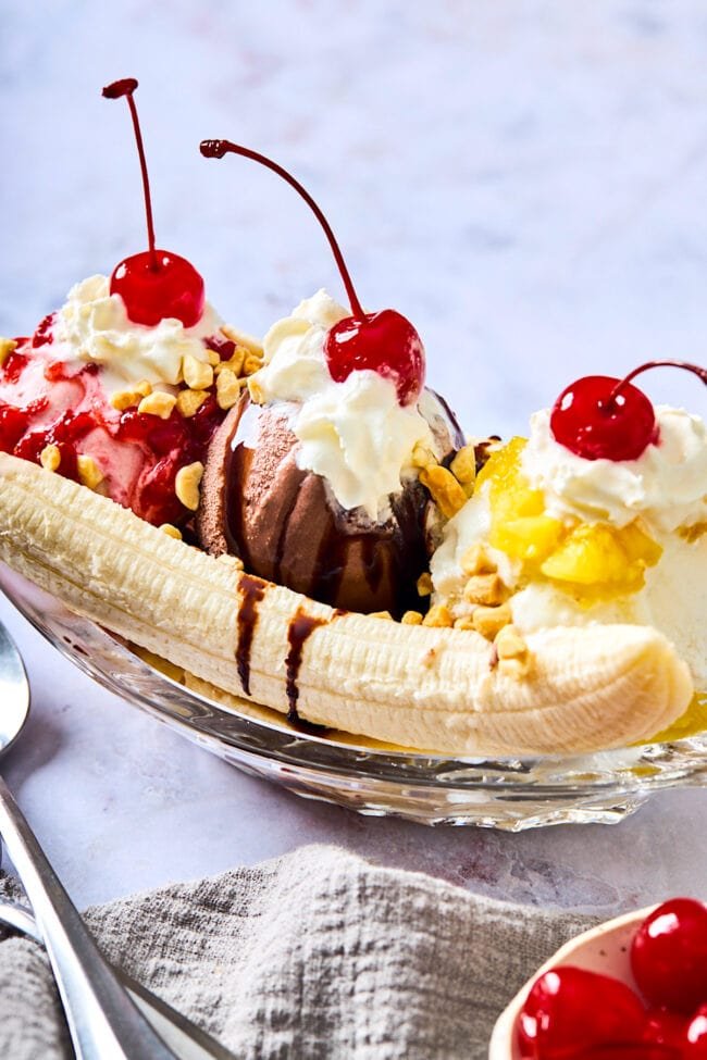 classic banana split