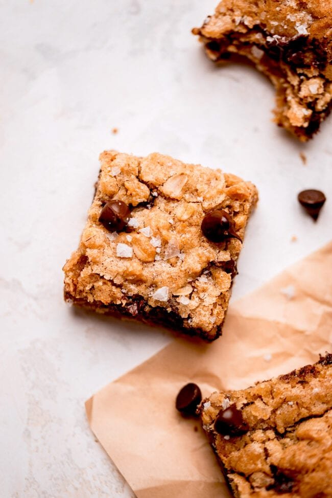 oatmeal chocolate chip bar