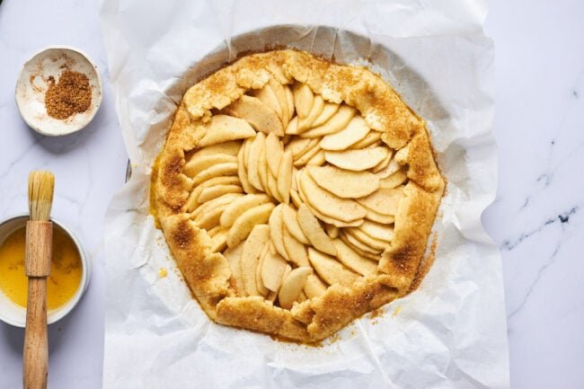 how to make apple galette