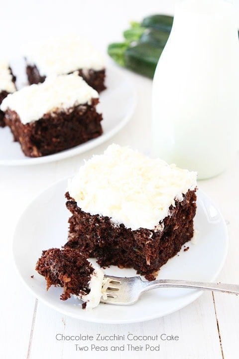 Chocolate Zucchini Cake Recipe Chocolate Zucchini Coconut Cake with Coconut Frosting