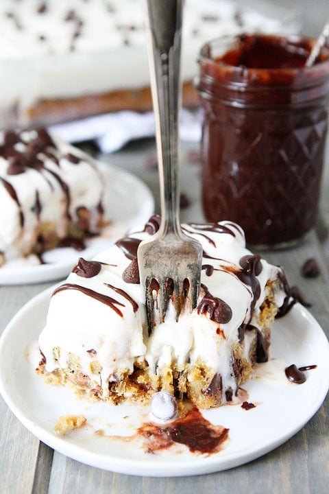 Chocolate Chip Cookie Ice Cream Bars Recipe Chocolate Chip Cookie Ice Cream Bars Recipe on twopeasandtheirpod.com This ice cream dessert is AMAZING! #icecream