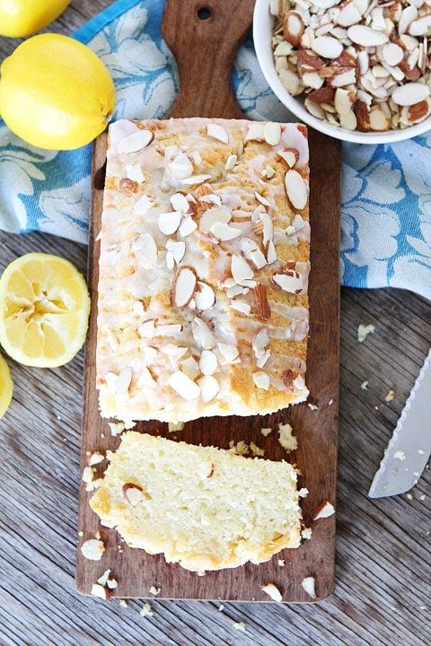 Lemon Almond Bread Recipe Lemon Almond Loaf