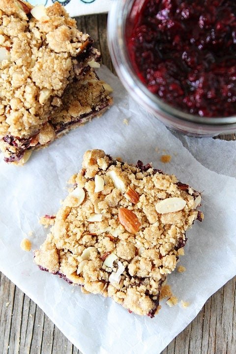 Jam Almond Crumb Bars Recipe Simple Jam Almond Crumb Bars