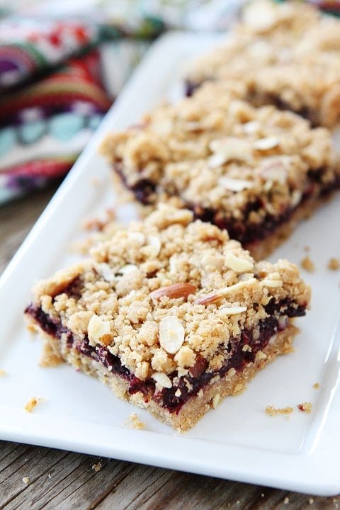 Jam Almond Crumb Bars Recipe Easy Jam Almond Crumb Bars