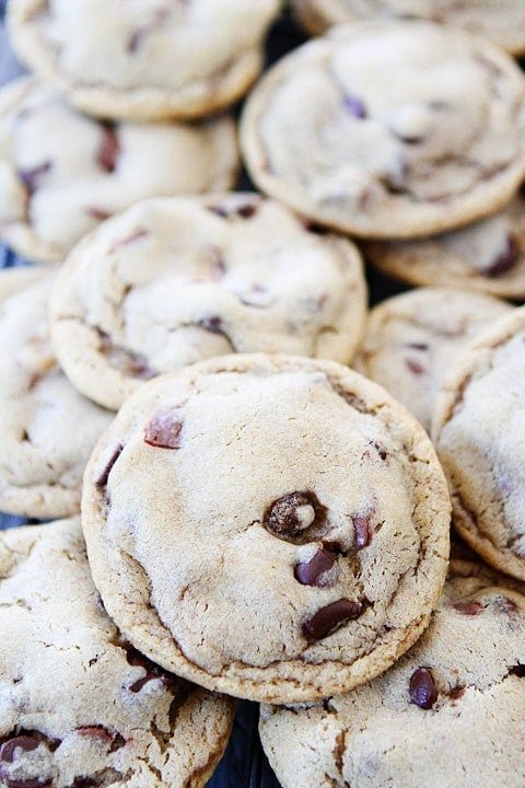 Malted Chocolate Chip Cookie Recipe on twopeasandtheirpod.com #recipe #cookies Malted Chocolate Chip Cookie Recipe on twopeasandtheirpod.com #recipe #cookies