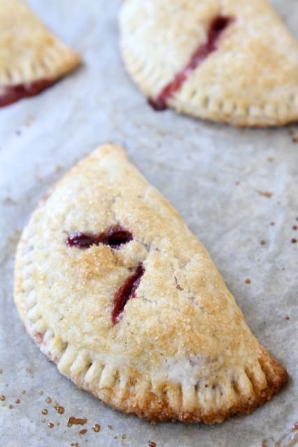 Strawberry Dark Chocolate Hand Pies | Two Peas and Their Pod | www.twopeasandtheirpod.com strawberry-dark-chocolate-hand-pies