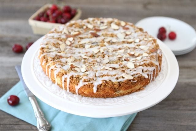 Cherry Almond Cake-Two Peas and Their Pod