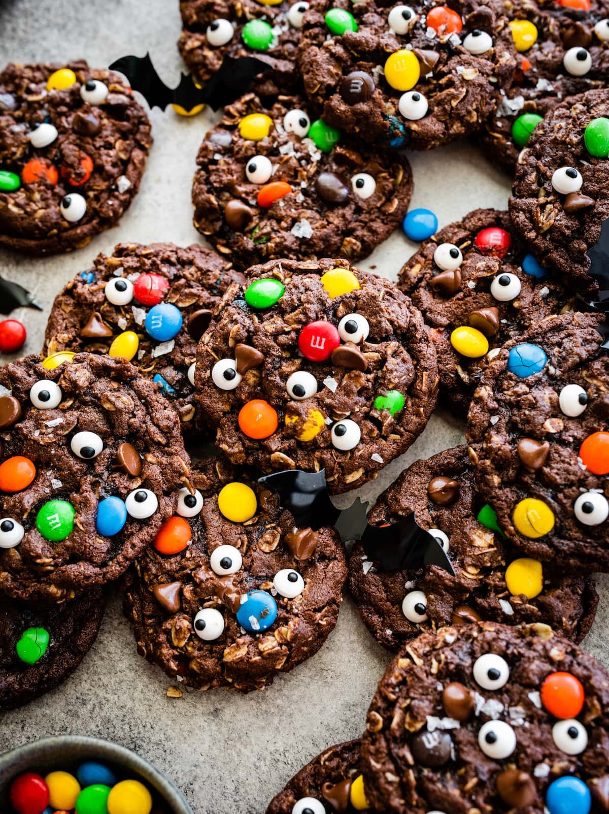 chocolate monster cookies.