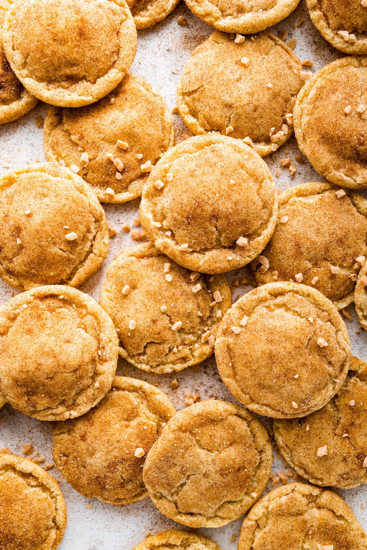 toffeedoodle cookies with toffee bits.