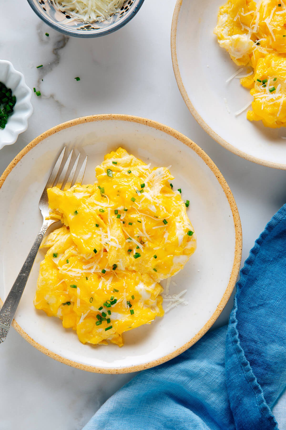 scrambled eggs