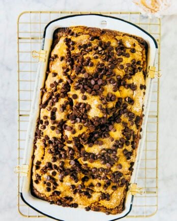 pumpkin chocolate chip bread