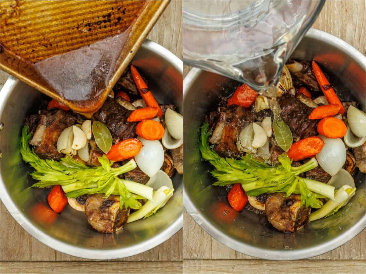 Cooking beef stock in the instant pot