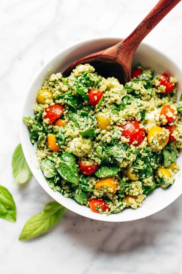 Quinoa summer salad.