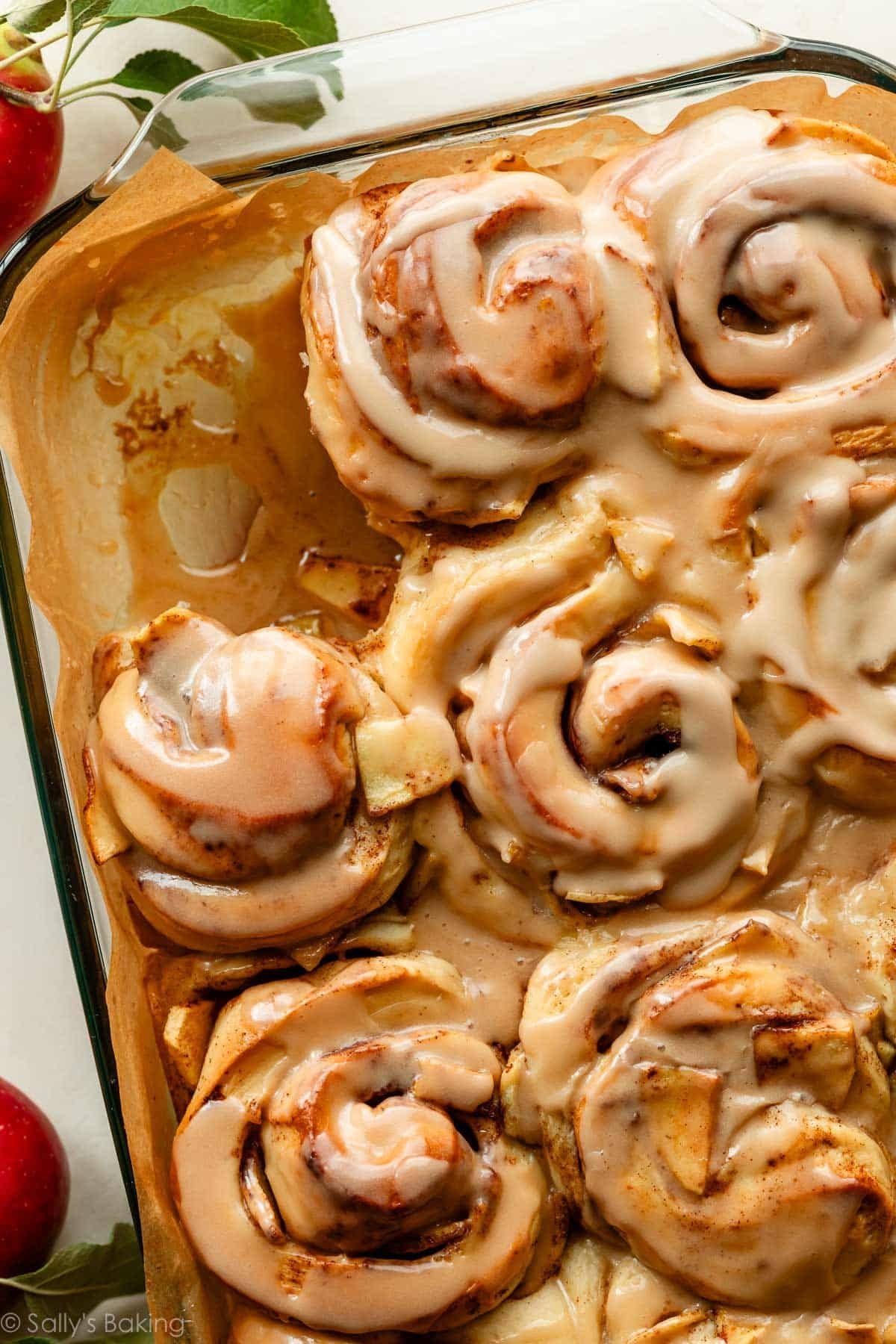 apple cinnamon rolls.